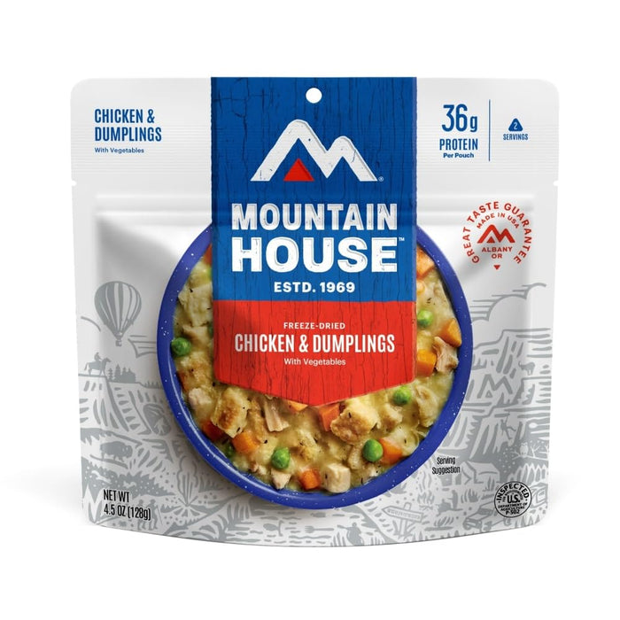 Mountain House Vanilla Ice Cream Sandwich | Freeze Dried Backpacking & Camping Food | 1 Serving