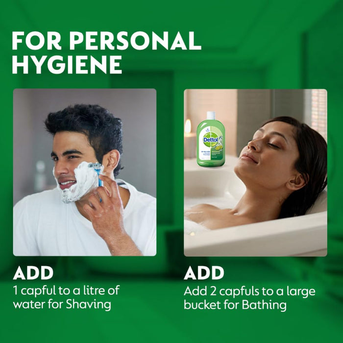 Dettol Liquid Disinfectant for Floor Cleaner, Surface Disinfection, Personal Hygiene (Lime Fresh, 550ml) (Pack of 3)