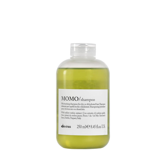 Davines MOMO Moisturizing Shampoo & Conditioner for Dry, Dehydrated Hair, Add Softness & Shine, Detangling Formula