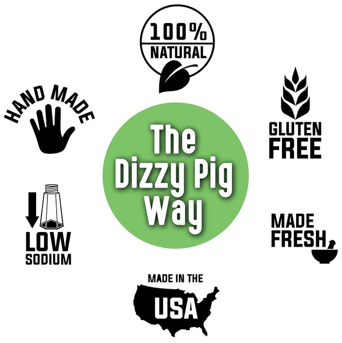 Dizzy Pig Pineapple Head Savory Sweet Tropical Seasoning Rub (Sample) - Hand Made in the USA - Seasons 2-4 lbs of Food - MSG Free, Gluten Free