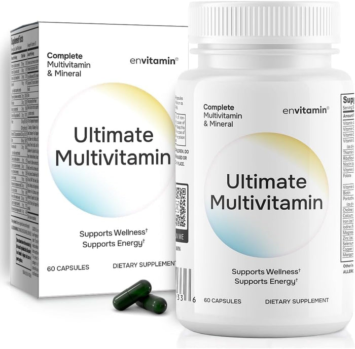 Ultimate Multivitamin Multimineral and Superfood with 42 Fruit and Vegetable Blend, 60 Count