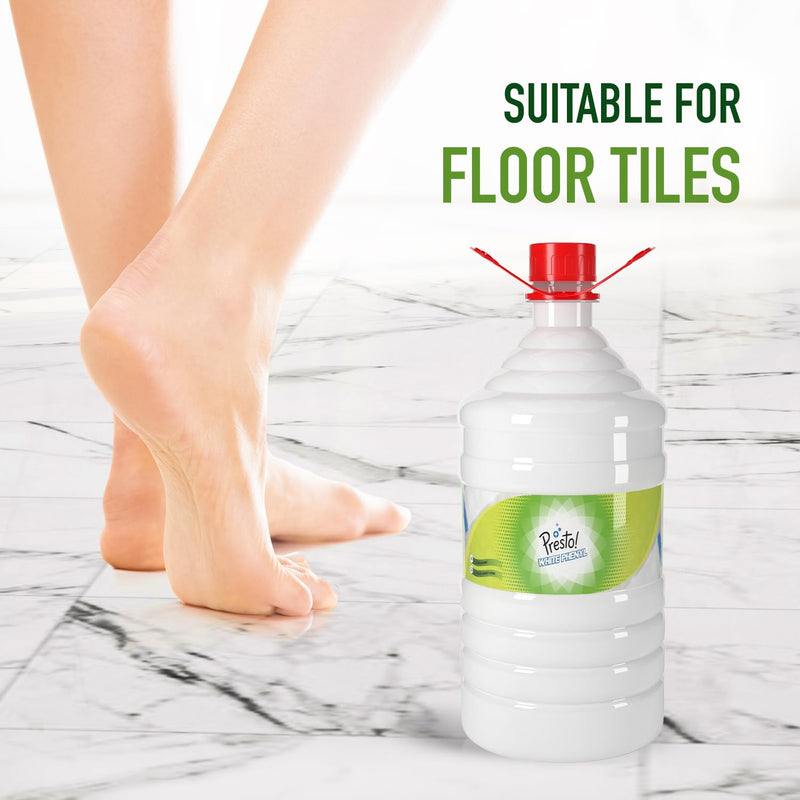 Amazon Brand - Presto! Phenyl Floor Cleaner | 5 Litre | Suitable For Hospitals, Homes, Offices | 10X Cleaning Power | Fights Germs