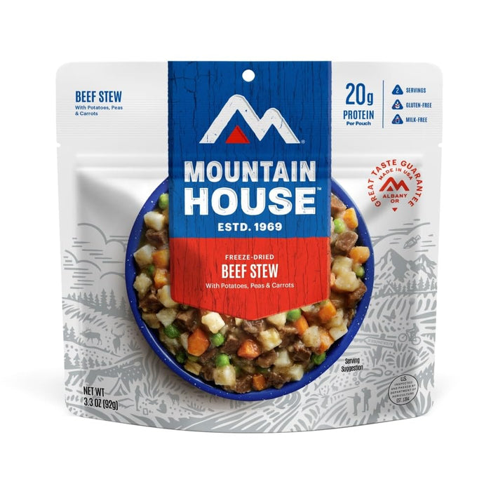 Mountain House Vanilla Ice Cream Sandwich | Freeze Dried Backpacking & Camping Food | 1 Serving