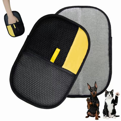 Pet Hair Removal Glove ，Reusable and Washable Electrostatic Pet Hair Remover for Cat Dog Hair，Cat Dog Hair Removal Gloves for Sofas, Clothes, Carpets, and Bed Sheets