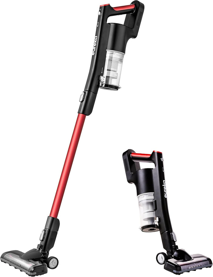 Eureka RapidClean Pro Cordless Vacuum Cleaner for Hard Floors, Lightweight Stick Vacuum LED Headlights, Convenient Stick and Handheld Vac, Green, NEC285GR