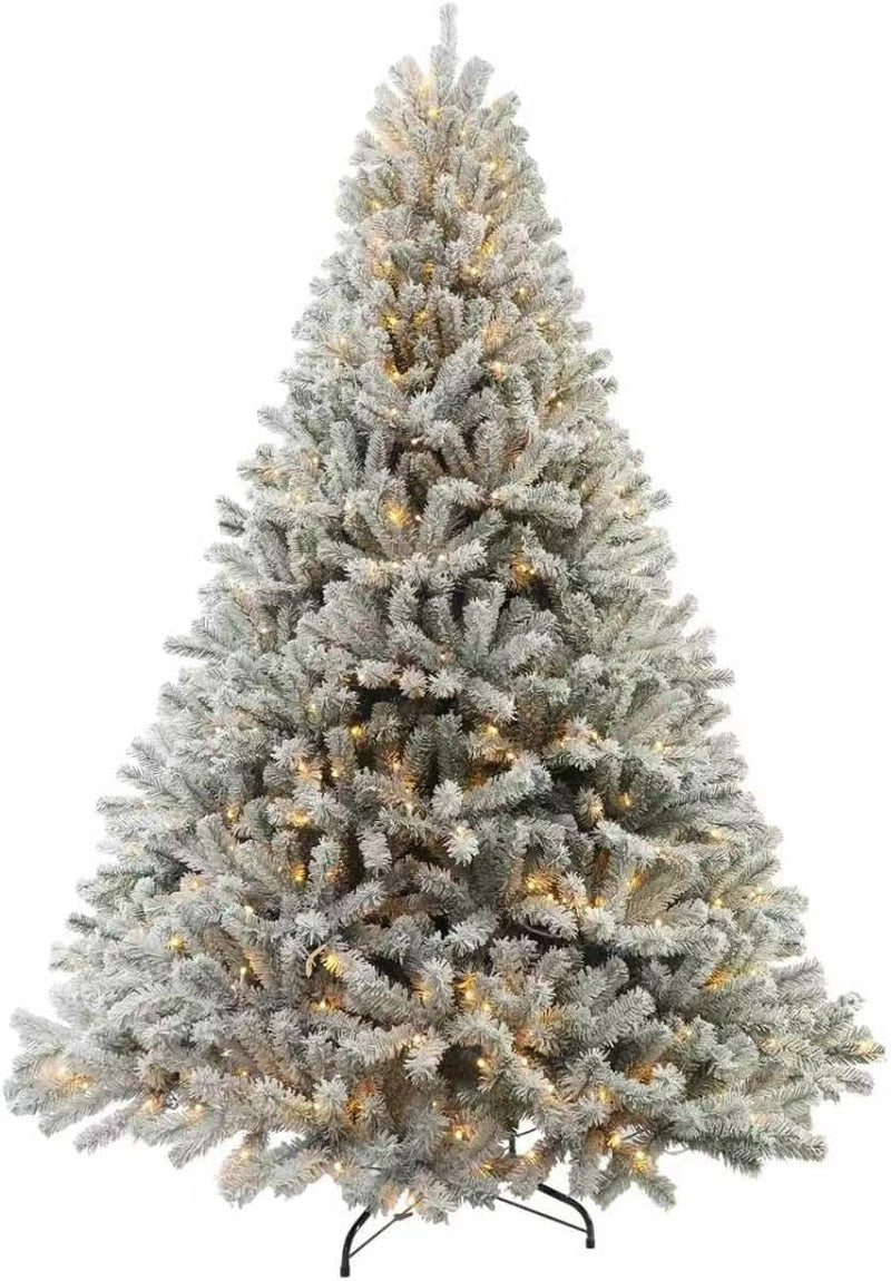 Prelit Christmas Tree with Lights 6ft - Premium Artificial Christmas Tree, with 874 Branch Tips and 250 Warm Lightsm, Support Automatique, Easy Assembly,Perfect Choice for Xmas Decorations