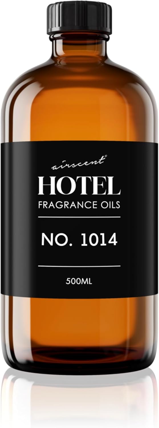 AirScent Hotel Diffuser Oil No. 1014 Inspired by The Ritz Carlton Hotel Scent - Premium Fragrance Oil for Ultrasonic and Waterless Diffusers and Crafting - 10 mL, 0.34 fl oz Glass Dropper Bottle