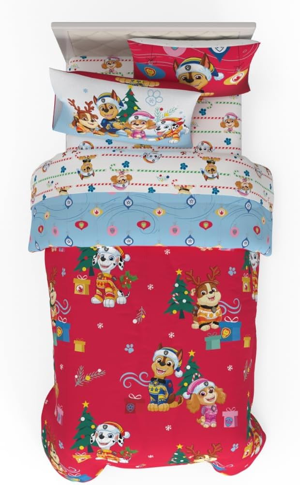 Franco Grinch by Dr. Seuss Holiday & Christmas Bedding Super Soft Comforter and Sheet Set with Sham, 7 Piece King Size (Official Dr. Seuss Product)