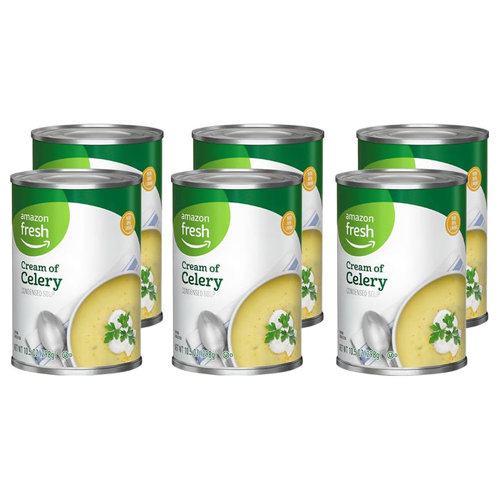 Amazon Fresh, Condensed Cream Of Chicken Soup, 10.5 Oz (Previously Happy Belly, Packaging May Vary)