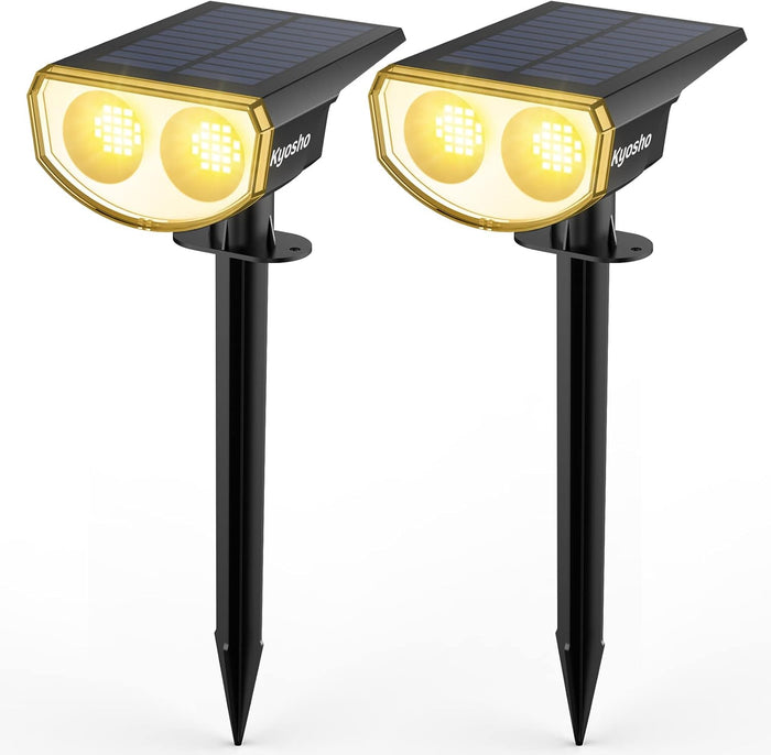 Kyosho Solar Color Spot Lights RGBW Multicolor Tree Pool Solar Spotlight