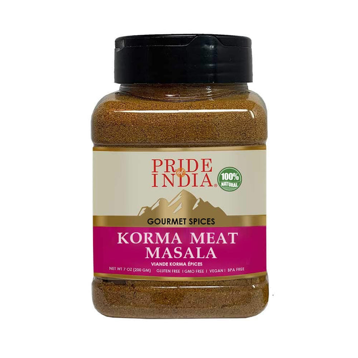 Pride of India – Tandoori Grill Masala – Blend of Exotic & Gourmet Spices – Ideal for Vegetable, Meat & Chicken Cooking – GMO Free – Easy to Use - 7 oz. Medium Dual Sifter Bottle