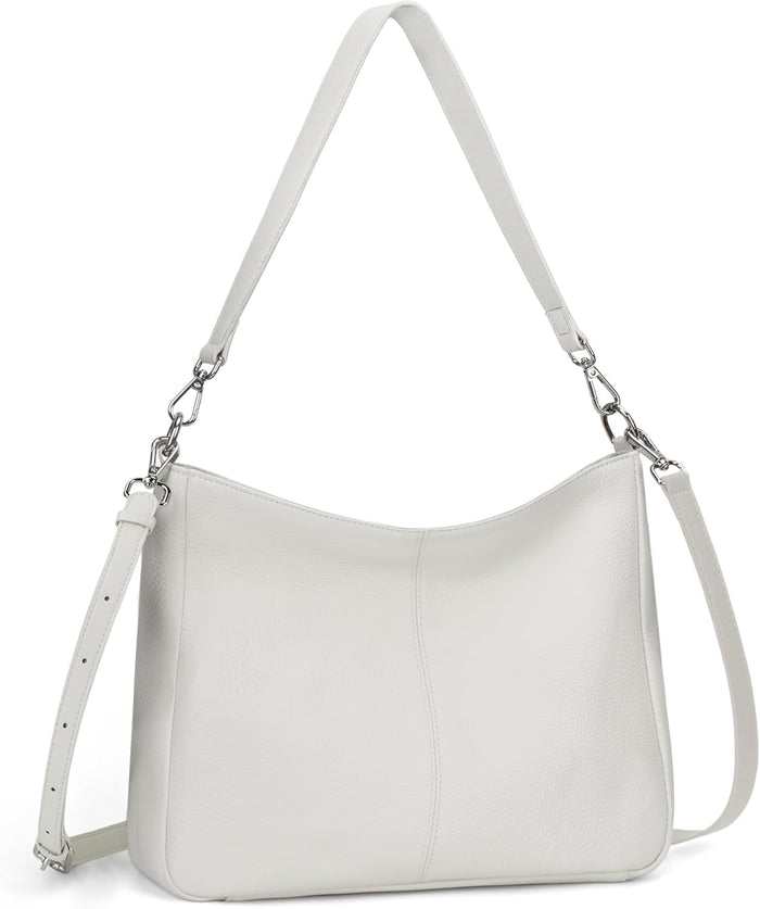 befen Genuine Leather Hobo Bags Purses for Women, Women's Shoulder bag Handbags Crossbody Bag with 2 Shoulder Straps