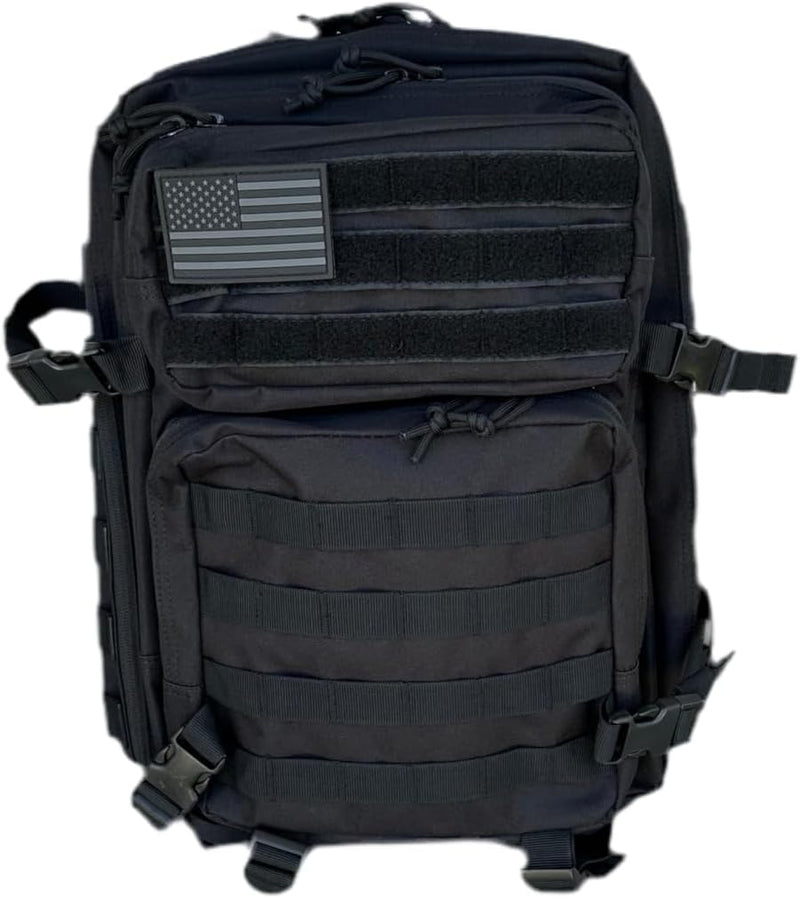 40L Tactical Backpack – 900D/1000D Molle Assault Pack, 3-Day Survival, Hiking, Camping, Travel Gear Ranger Green
