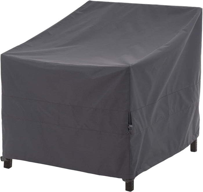 WJ-X3 Patio Chair Cover, Outdoor Lounge Cover, Heavy Duty, Waterproof Lawn Chair Covers, 29W x 30D x 36H, Beige, 2-Pack