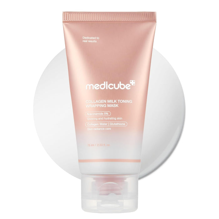 medicube PDRN Caffeine Overnight Wrapping Peel Off Facial Mask | Firming, Depuffing & Hydration | Salmon DNA + Caffeine + Collagen For Refined, Glass Skin & Face Contour Support | Korean Skin Care