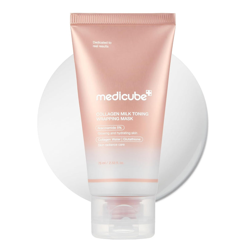 medicube PDRN Caffeine Overnight Wrapping Peel Off Facial Mask | Firming, Depuffing & Hydration | Salmon DNA + Caffeine + Collagen For Refined, Glass Skin & Face Contour Support | Korean Skin Care