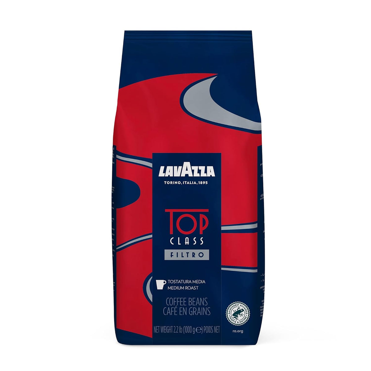 Lavazza Dolcevita Classico Whole Bean Coffee 12oz Bag, Medium Roast, Rich and Full-bodied, Intensity 3/5, Arabica and Robusta, Ideal for Drip Brewers, (Pack of 1) - Package May Vary