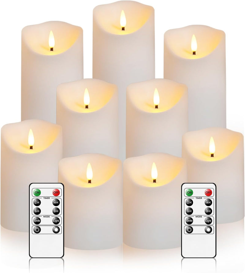 LED Candles Flameless Candles Battery Operated with Remote with Timer