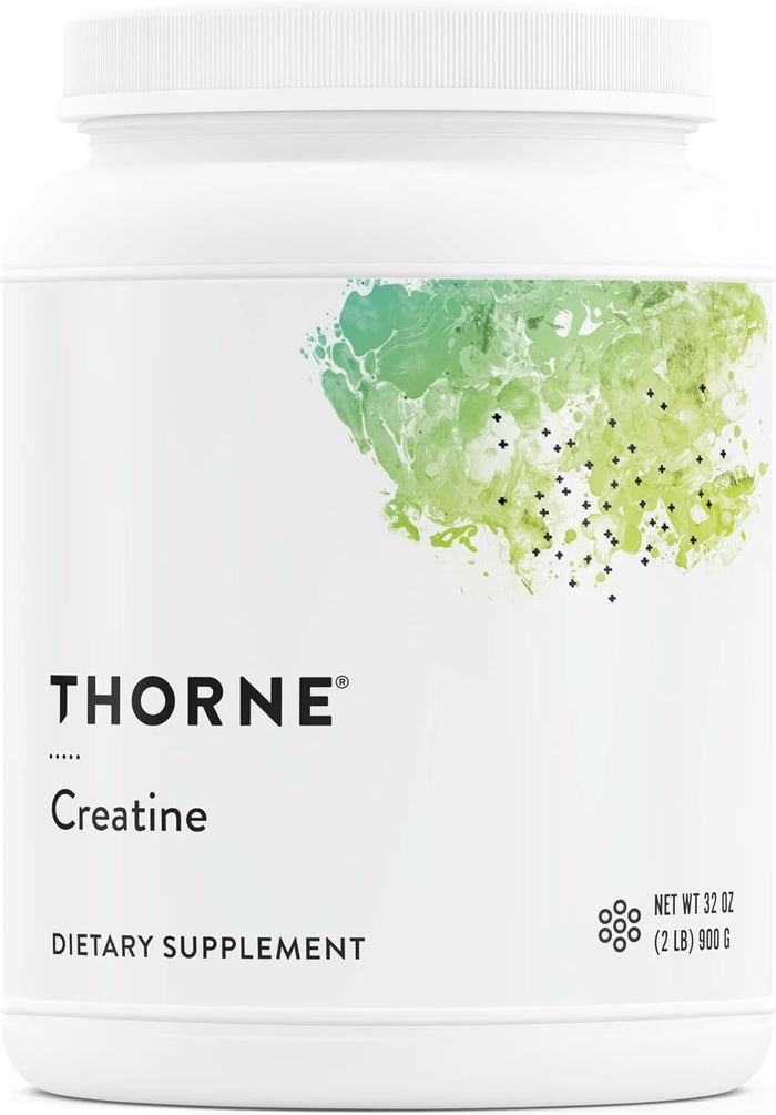 THORNE Creatine - Micronized Creatine Monohydrate Powder - Support for Muscles & Cognitive Function* - for Women & Men - Unflavored - NSF Certified for Sport - 5 g per Serving - 90 Servings