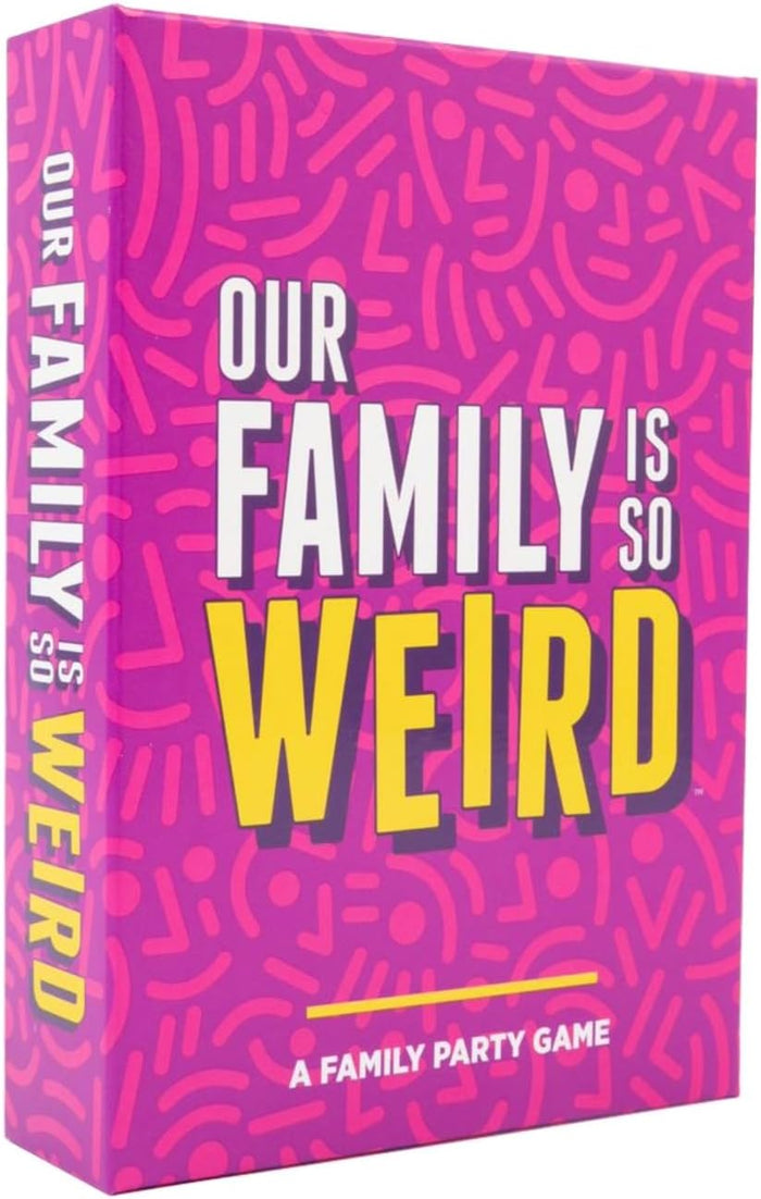 DSS Games Our Family is So Weird - A Fun Family Party Card Game to Decide Who’s Most Likely to Idea for Kids, Adults & Groups | Great for Conversation Starters, Family Game Night