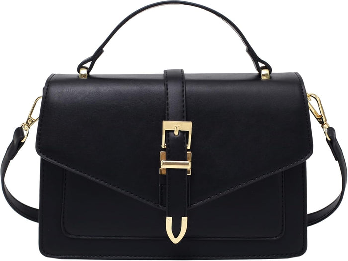 Travistar Crossbody Bags for Women Trendy - Small Cross Body Purse Shoulder Bag Leather Handbags Evening Clutch with 2 Straps