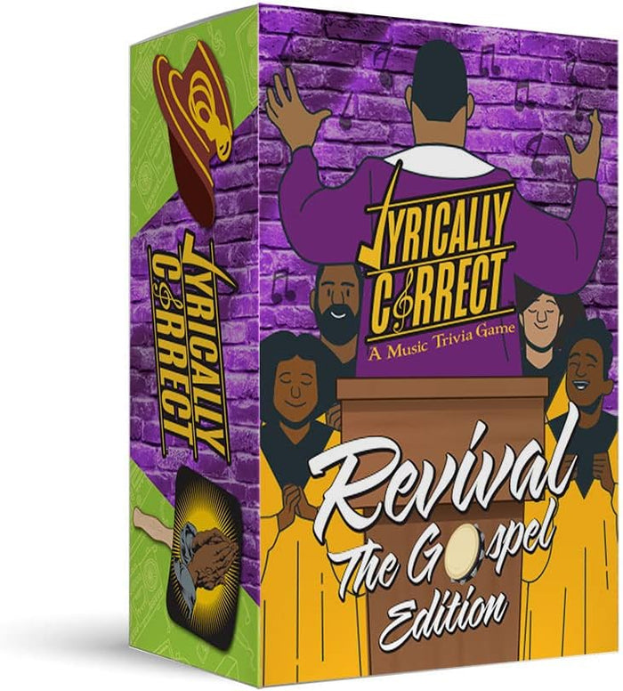 Lyrically Correct '90s & 2000s Music Trivia Card Game - Pop Edition - Finish The Lyrics Challenge, Fun for Adults, Party or Family Night