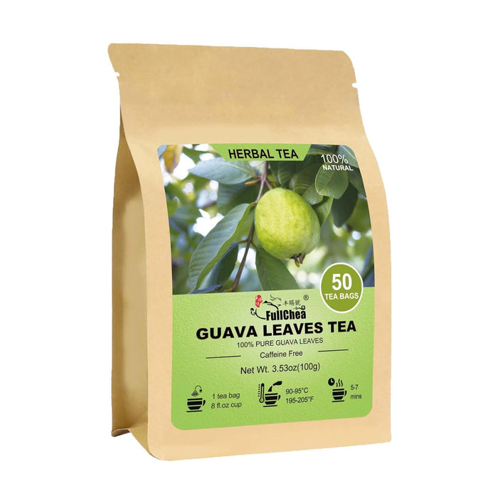 FullChea - Ginkgo Biloba Tea Bags, 36 Teabags - Premium Dried Ginkgo Biloba Leaves - Non-GMO - Caffeine-free - Support Memory & Focus