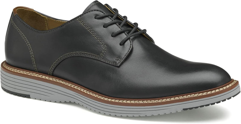 Johnston & Murphy Upton Plain Toe Men’s Shoe, Business Casual Men’s Dress Shoes, Comfortable Leather Shoes for Men