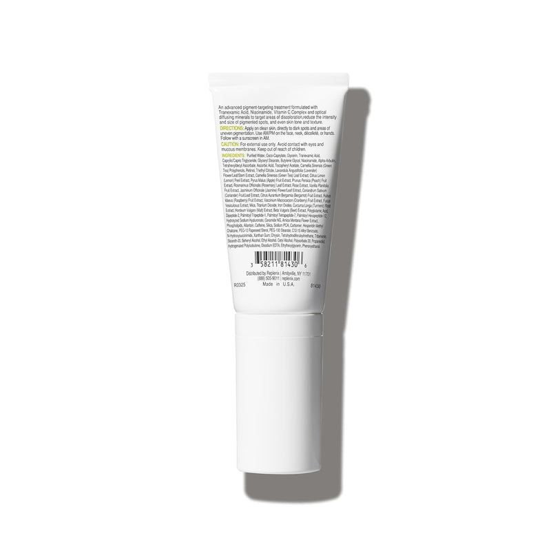 Replenix Tranexamic Acid Dark Spot Treatment, Daily Medical-Grade Topical Discoloration Serum for Uneven Skin Tone, Gluten, Paraben, Fragrance & Cruelty Free (0.5 oz)