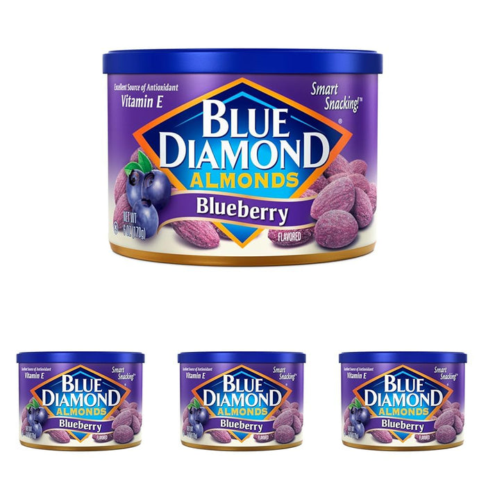 Blue Diamond Almonds, Made with Mike’s Hot Honey Infused with Chilies For a Perfect Sweet and Spicy Snack Nut Combination, 6oz. Can