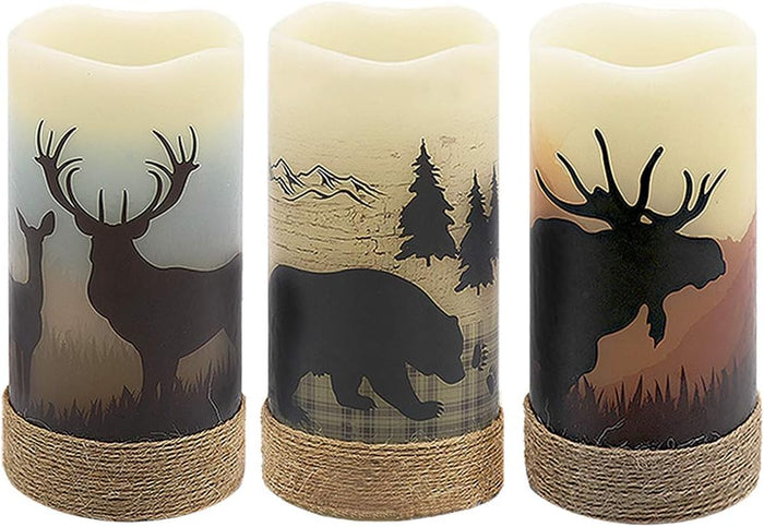 GenSwin Votive Candles Tealight Candles Color Changing 6 Pack