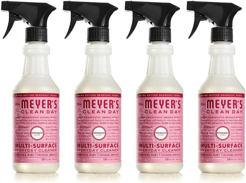 MRS. MEYER'S CLEAN DAY Multi-Surface Cleaner Concentrate, Use to Clean Floors, Tile, Counters, Lemon Verbena, 32 fl. oz