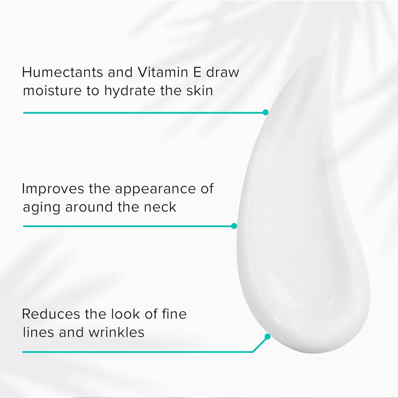 ClarityRx Keep Your Chin Up Anti-Aging Neck & Chest Serum, Natural Plant-Based Hyaluronic Acid Treatment for All Skin Types (1 fl oz)