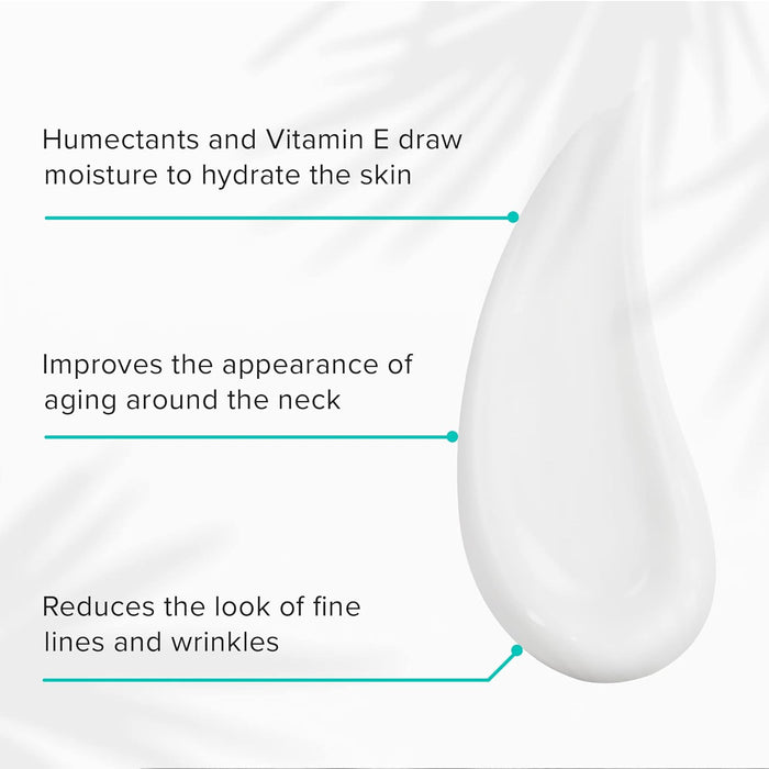 ClarityRx Keep Your Chin Up Anti-Aging Neck & Chest Serum, Natural Plant-Based Hyaluronic Acid Treatment for All Skin Types (1 fl oz)