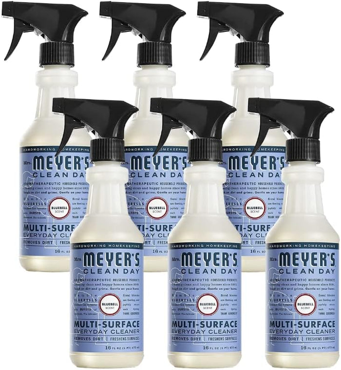 MRS. MEYER'S CLEAN DAY Multi-Surface Cleaner Concentrate, Use to Clean Floors, Tile, Counters, Lemon Verbena, 32 fl. oz