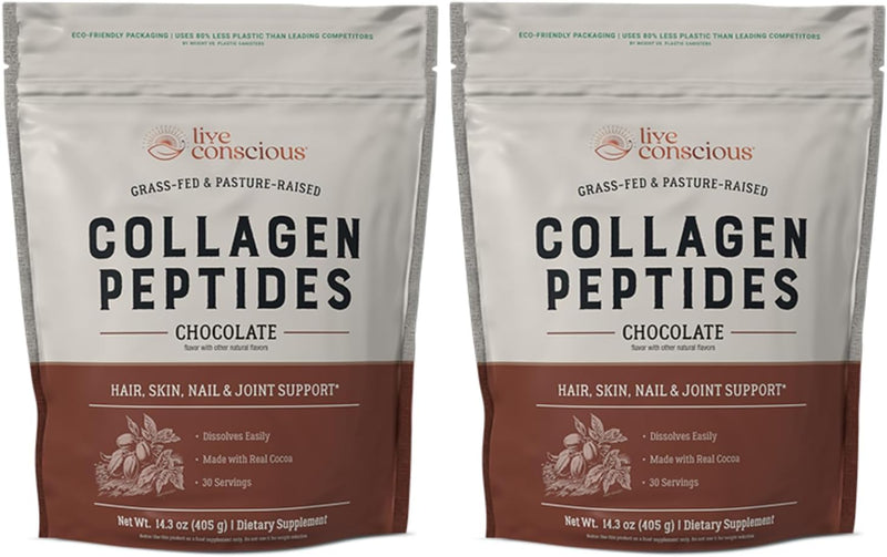Collagen Peptides Powder - Naturally-Sourced Hydrolyzed Collagen Powder - Hair, Skin, Nail, and Joint Support - Type I & III Grass-Fed Collagen Supplements for Women and Men - 41 Servings - 16oz