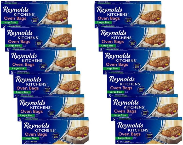 Reynolds Kitchens Turkey Size Oven Bags, Holds Up to 24 Pounds, 2 Count
