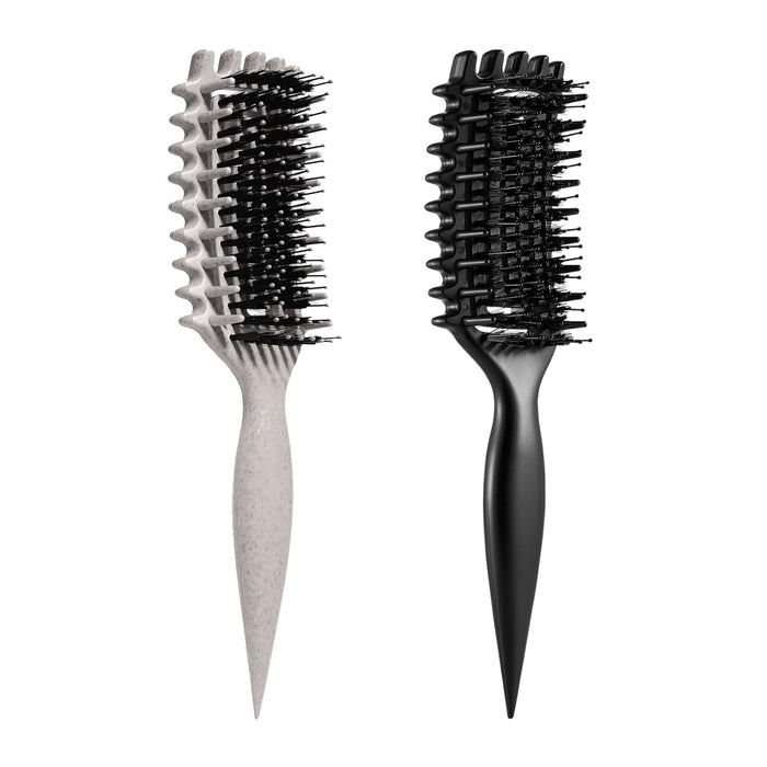 Curly Hair Brush Candybrush Curl Defining Brush for Detangling Shaping and Defining Curls for Women, Men, Wet & Dry Hair (Purple)