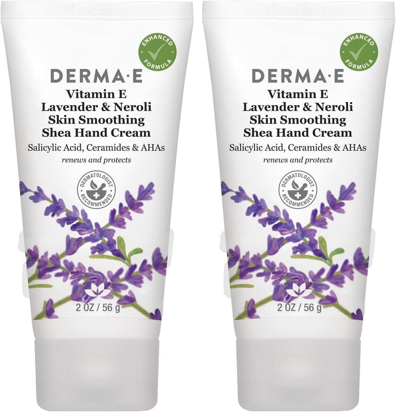 derma e Vitamin E Lavender & Neroli Therapeutic Moisture Shea Hand Cream, Aqua