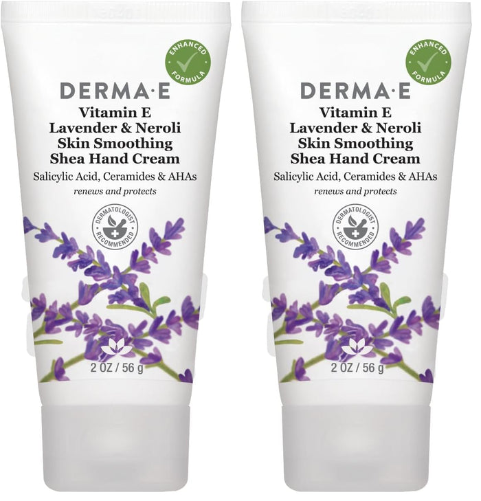 derma e Vitamin E Lavender & Neroli Therapeutic Moisture Shea Hand Cream, Aqua