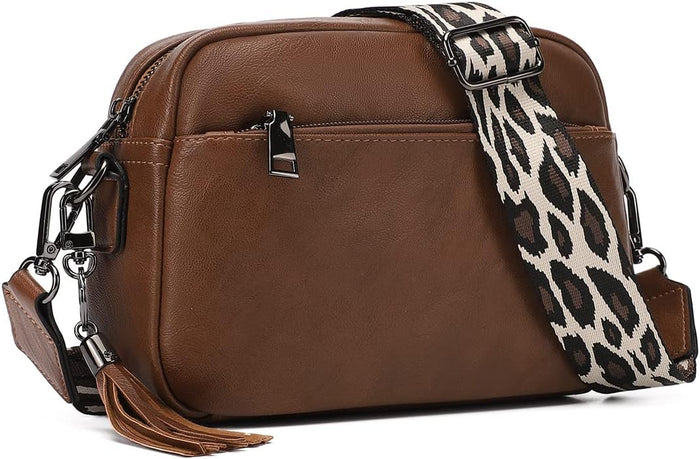 KL928 Small Crossbody Bag for Women, Soft FAUX Leather Cell Phone Purse，Adjustable Strap Shoulder Handbags Wallet Purse | Small, Soft, Adjustable Strap