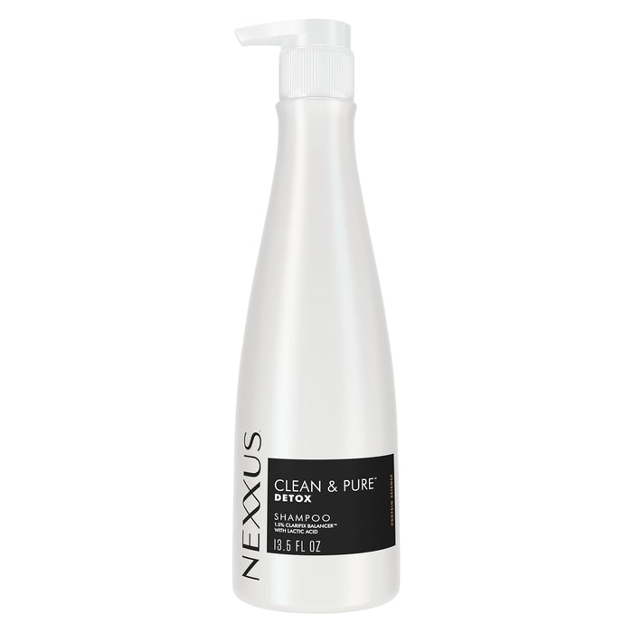 Nexxus Clean and Pure Clarifying Shampoo, With ProteinFusion, Nourished Hair Care Silicone, Dye And Paraben Free 33.8 oz