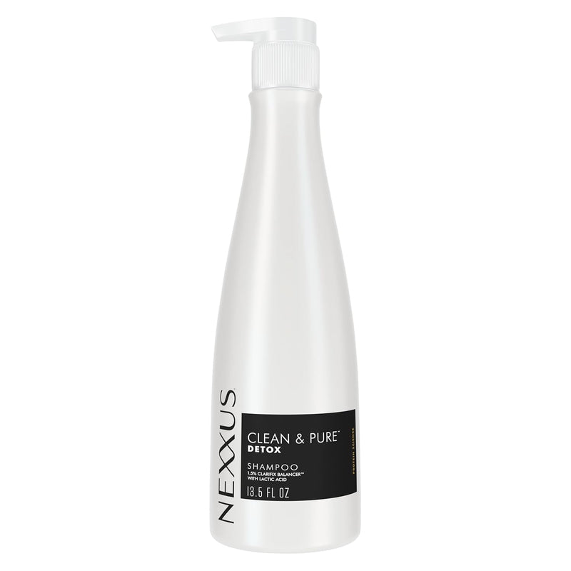 Nexxus Clean and Pure Clarifying Shampoo, With ProteinFusion, Nourished Hair Care Silicone, Dye And Paraben Free 33.8 oz