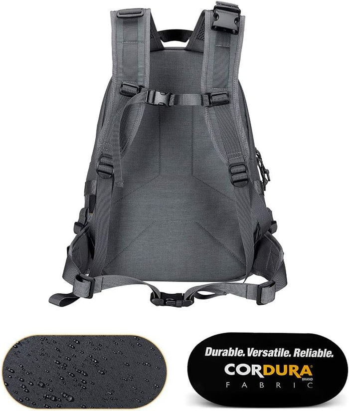 EXCELLENT ELITE SPANKER Military Tactical Backpack Detachable Backpack Quickly Turns into Outdoor Vest(Grey)