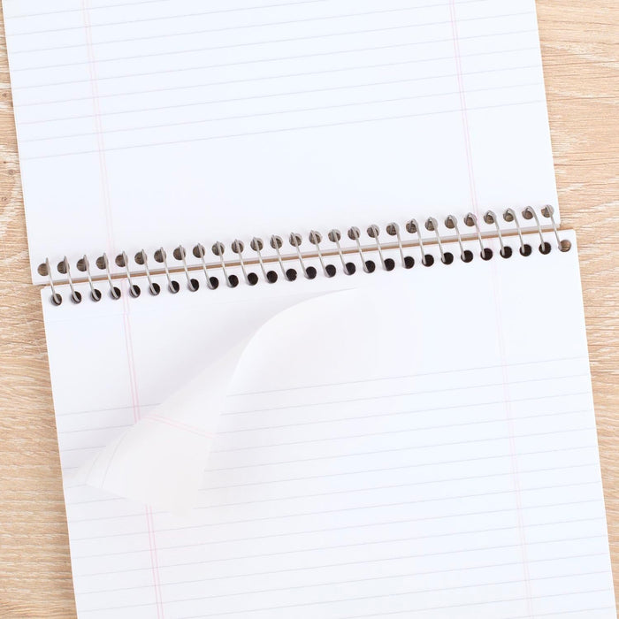 Cambridge Spiral Notebook, College Ruled Paper, 8-1/2" x 11", 70 Sheets, Top Bound, Navy (59882)
