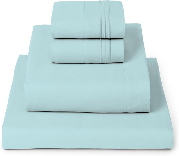 Mellanni Queen Sheet Set - 6-Piece Iconic Collection Bedding, (Including 4 Pillowcases), 16-Inch Deep Pocket, Easy Care, Extra Soft, Cooling Sheets, Brushed Microfiber - Brown
