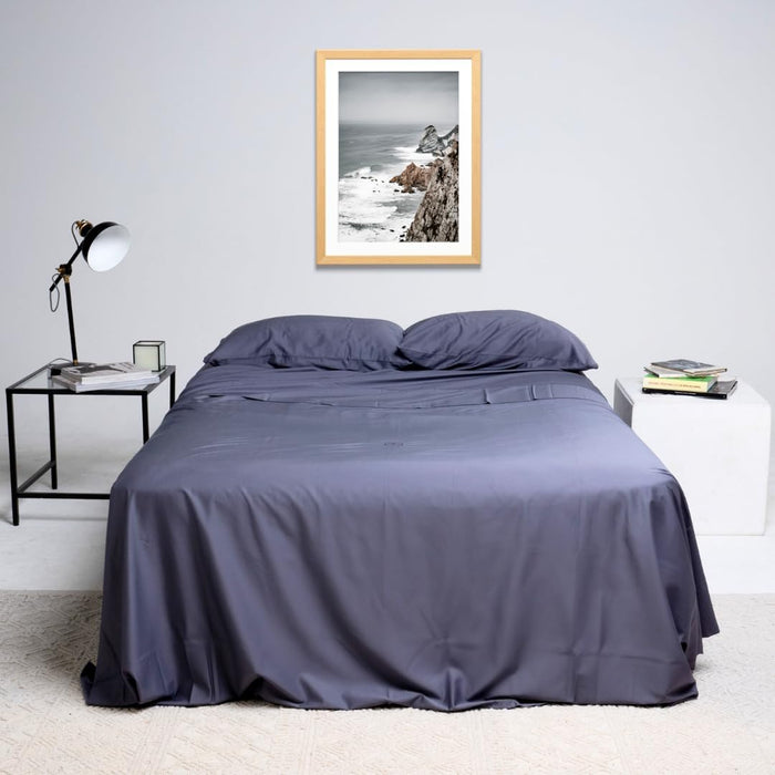 THE LAD COLLECTIVE 2.0 Bedding Set - 4 Piece Sheet & Pillow Case Set, Custom Blend, Soft, Comfortable, Temperature Regulating, & Easy-to-Use - (Twin XL, Aspen)