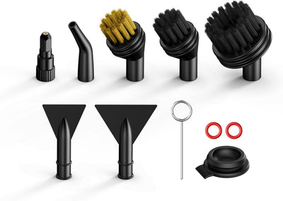ODSD Steam Cleaner Accessories – Multi-Purpose Cleaning Brush Set, Compatible with ODSD Handheld Steam Cleaner for Household Cleaning