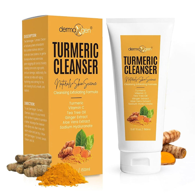 Turmeric Face Cream with 30% Vitamin C – Glow Booster, Anti-Aging & Skin Repair Moisturizer for Dark Spots, Hydration & Radiance – Vitamin C Cream for All Skin Types (1.7 fl oz)