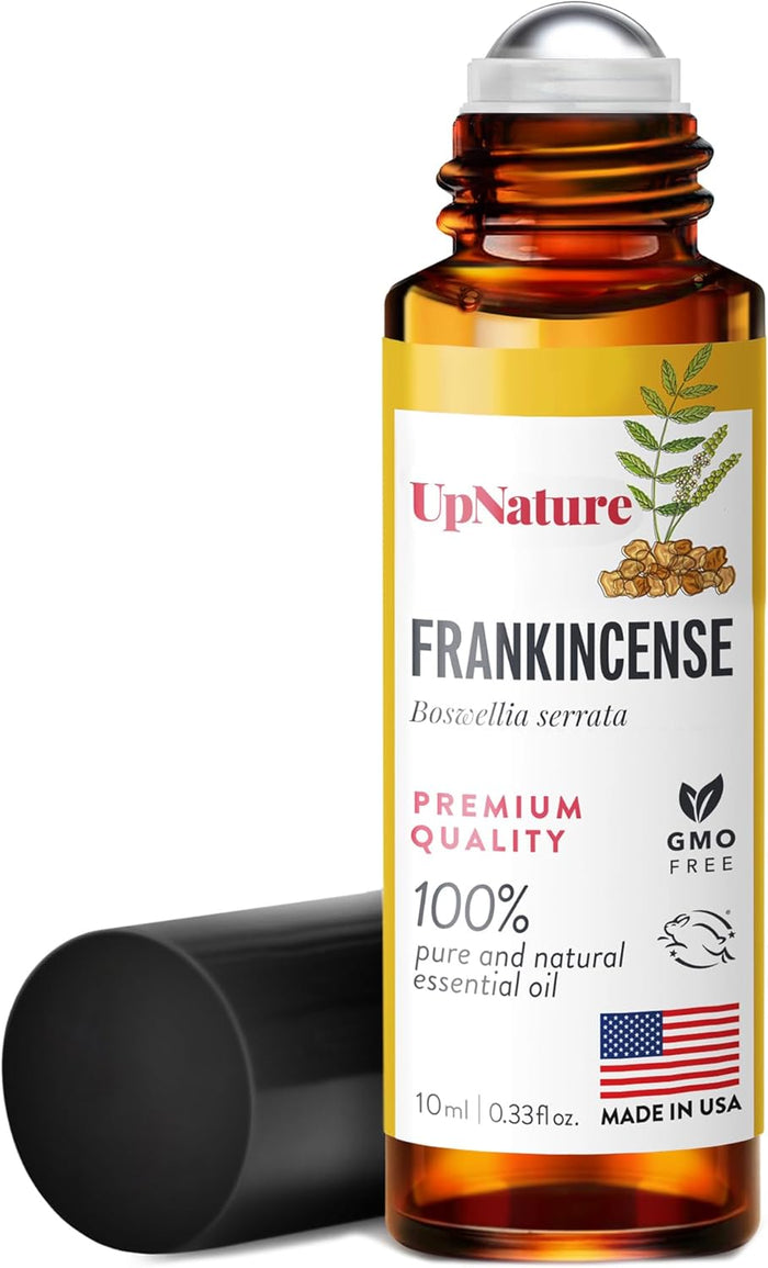 UpNature Calm Essential Oil Roll On - 100% Natural Stress Relief Aromatherapy - Relaxation Self Care Gifts for Women - Nurse Essentials